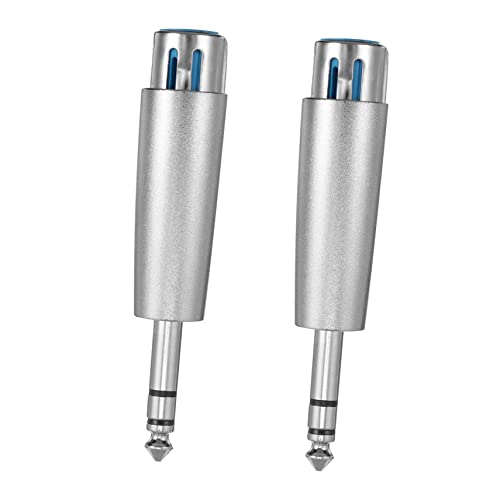 TEHAUX 2Stücke Pack Bis Xlr Pin Adapter Für Mikrofonanschlüsse Hochwertige Audio Signalverbindungsadapter Für Mixer Lautsprecher von TEHAUX