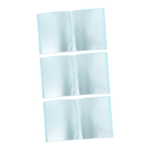 TEHAUX 3 Stück Booklet-Ordner Ordner mit Tabs Papier Foolscap-Ordner Office Ordner Ablageordner aufbewahrungstasche aktenmappen cartape folders Organisatoren Datei Dateiordner PVC Blue TEHAUX 3 Stück Booklet-Ordner Ordner mit Tabs Papier Foolscap-Ordner Office Ordner Ablageordner aufbewahrungstasche aktenmappen cartape folders Organisatoren Datei Dateiordner PVC Blue von TEHAUX