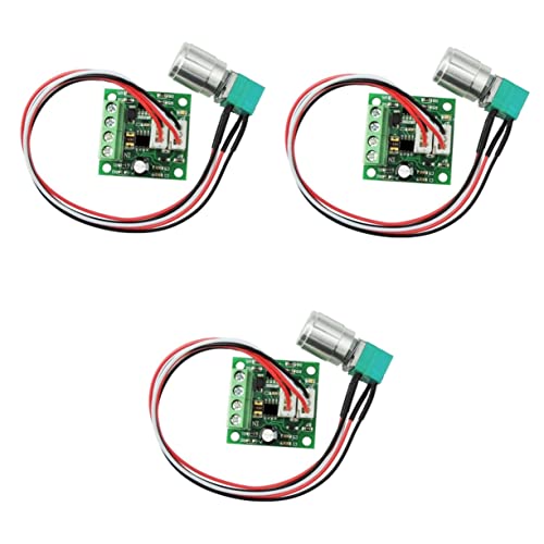 TEHAUX 3 Stücke Elektrische Schalter Rc Motor Einstellbare Spannungsregler Controller Controller 36 V 12 V Motor Controller Potentiometer Elektromotor Motor Pumpe Einstellbare Controller von TEHAUX