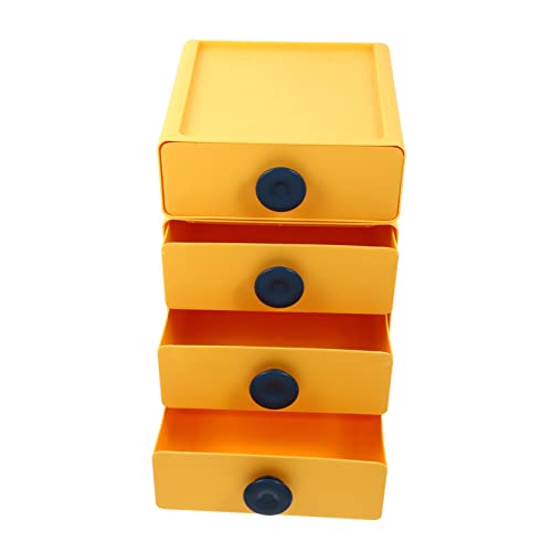 TEHAUX 4 Stück Schublade Aufbewahrungsbox multifunktionale aufbewahrungsbox drawer organisers Schubladen Schreibtisch Multifunktionaler Speicherfall Aufbewahrungskoffer für den Haushalt von TEHAUX