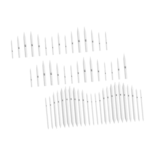 TEHAUX 54 Stück Bleistift skizzieren Mischstümpfe zum Zeichnen Mischstumpf zeichnen Mischstäbe skizzierstifte skizzenstifte werkzeug Zeichenzubehör Kunstmixer selber machen Papier Weiß von TEHAUX
