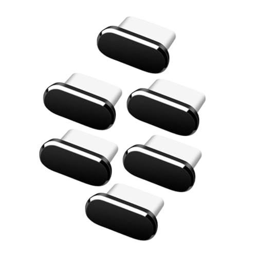 TEHAUX 6Stücke USB C Staubstecker C Staubschutz für Handy Tablet Laptop Installieren Kompatibel mit Verschiedenen Geräten Schützt Ladeanschluss TEHAUX 6Stücke USB C Staubstecker C Staubschutz für Handy Tablet Laptop Installieren Kompatibel mit Verschiedenen Geräten Schützt Ladeanschluss von TEHAUX