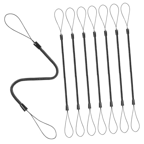 TEHAUX 8Stücke Elastische Stifthalter Mit Federleine Verlust Lanyard Für Touch Pen Stifthalteband Für Tablets Touchscreens TEHAUX 8Stücke Elastische Stifthalter Mit Federleine Verlust Lanyard Für Touch Pen Stifthalteband Für Tablets Touchscreens von TEHAUX