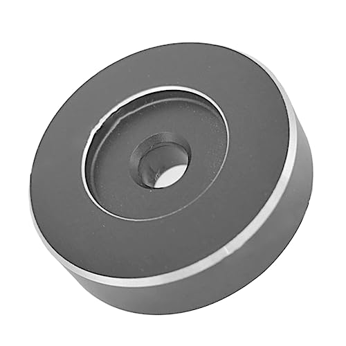 TEHAUX Aluminium RPM Schallplattenadapter Langlebiger Adapter Für Verbessertes Vinyl Zubehör Für Djs Heimanwender von TEHAUX