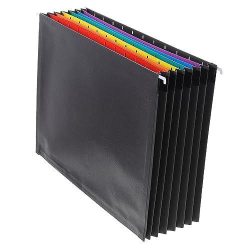 TEHAUX Bunter Ordner Erweitern Lagerung Tragbar Dateiordner Für Organizer-behälter Aktenhalter Bindemittel Organisation Dateiorganisator Erweiterbar Organisator Der Ablage Papier Black TEHAUX Bunter Ordner Erweitern Lagerung Tragbar Dateiordner Für Organizer-behälter Aktenhalter Bindemittel Organisation Dateiorganisator Erweiterbar Organisator Der Ablage Papier Black von TEHAUX