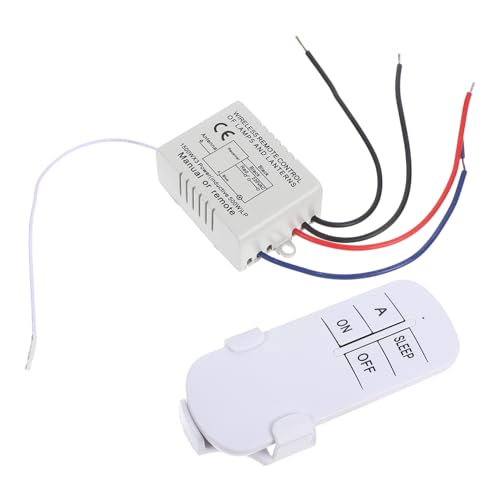 TEHAUX Drahtloser Lichtschalter für Deckenlampen Switch mit Fernbedienung Design Einstellbare Helligkeit und Beleuchtungsmodi für Verschiedene Räume TEHAUX Drahtloser Lichtschalter für Deckenlampen Switch mit Fernbedienung Design Einstellbare Helligkeit und Beleuchtungsmodi für Verschiedene Räume von TEHAUX