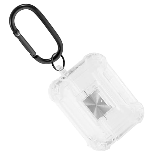 TEHAUX Kopfhörerschale für Transparente Ohrhörer Schutzhülle aus TPU mit Karabiner Schutz Tropfenresistent Ergonomisches Design Kopfhörerzubehör TEHAUX Kopfhörerschale für Transparente Ohrhörer Schutzhülle aus TPU mit Karabiner Schutz Tropfenresistent Ergonomisches Design Kopfhörerzubehör von TEHAUX