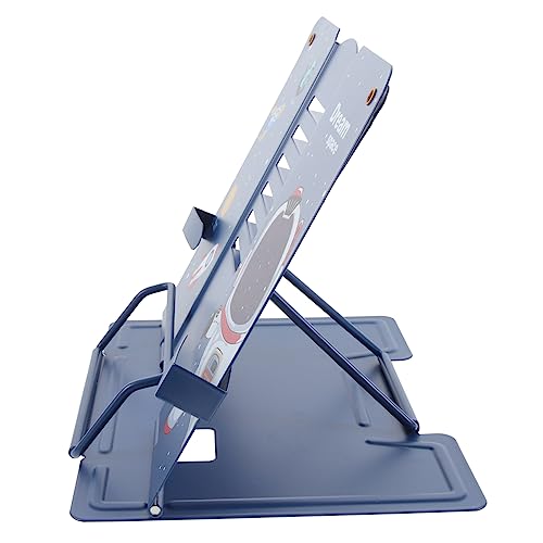 TEHAUX Lesen Regal Lehrbuchständer Multifunktional Leser Inhaber Schreibtisch Schoß Stand Modern Klein Tischplatte Faltbar Für Tragbar Unterstützung Verstellbarer Buchständer Metall von TEHAUX