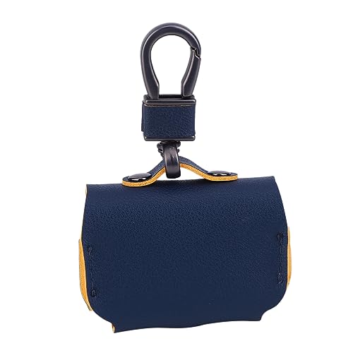 TEHAUX Luxus Ledertasche für Kopfhörer Ladebox mit Schlüsselbund Schützende Hülle für pro Schnappverschluss Langlebig Kompatibel TEHAUX Luxus Ledertasche für Kopfhörer Ladebox mit Schlüsselbund Schützende Hülle für pro Schnappverschluss Langlebig Kompatibel von TEHAUX