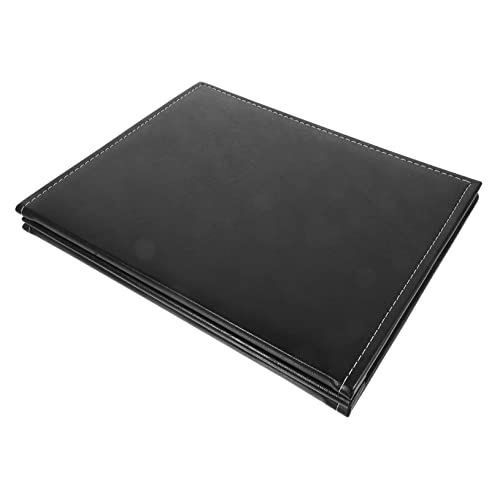 TEHAUX Zertifikatssammlung Testpapier-Organizer Dateiorganisator Ordner-Organizer aktenkoffer aktentaschen Schreibunterlagenordner bürobedarf Dateiordner einfacher Filer-Ordner Pu Black von TEHAUX