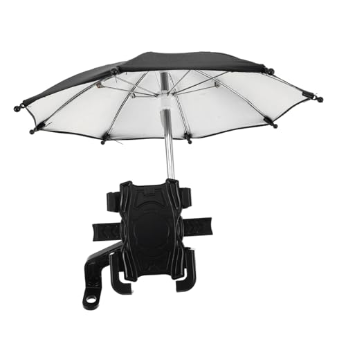 TEHAUX wasserdichte Fahrrad-telefonhalterung Mit Mini-Regenschirm, Multifunktionaler Telefonhalter Für Motorräder, Elektroroller, Fahrräder, Zuverlässige Navigationsunterstützung TEHAUX wasserdichte Fahrrad-telefonhalterung Mit Mini-Regenschirm, Multifunktionaler Telefonhalter Für Motorräder, Elektroroller, Fahrräder, Zuverlässige Navigationsunterstützung von TEHAUX