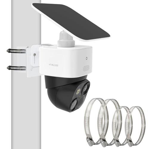 Kamera Halterung Kompatibel mit Eufy Security SoloCam S340/E30, Eufy Security 4G LTE Cam S330, Verstellbare Masthalterung für SoloCam S340/E30, Montagehalterung Wandhalterung Kamera Halter Zubehör Kamera Halterung Kompatibel mit Eufy Security SoloCam S340/E30, Eufy Security 4G LTE Cam S330, Verstellbare Masthalterung für SoloCam S340/E30, Montagehalterung Wandhalterung Kamera Halter Zubehör von TEKCAM