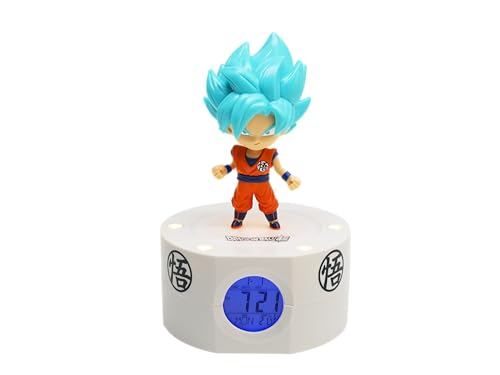 Teknofun - Dragon Ball Super Goku Light-Up Alarm Clock - Wecker - 811327 von TEKNOFUN