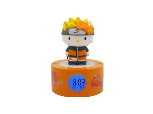 Teknofun - NARUTO-KITTY Leuchtwecker Leuchtender Figurenwecker für Kinder zum Sammeln - 811656 von TEKNOFUN