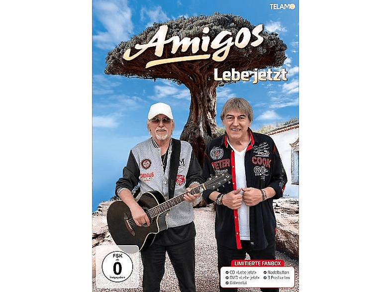 Die Amigos - Lebe jetzt(Ltd.Fanbox Edition) (CD) von TELAMO