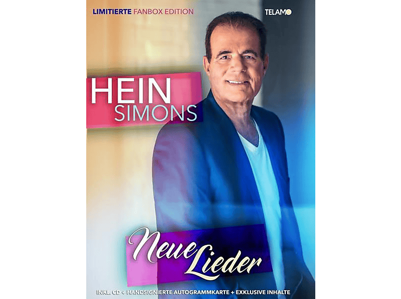 Hein Simons - Neue Lieder(Limitierte Fanbox Edition) (CD + Merchandising) von TELAMO