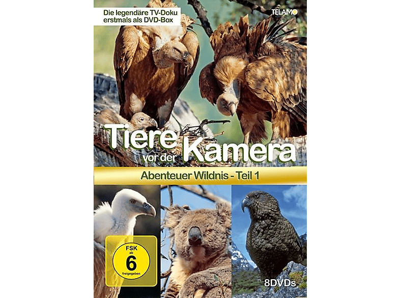 Tiere vor der Kamera - Abenteuer Wildnis 1 DVD von TELAMO