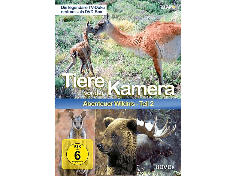 Tiere vor der Kamera - Abenteuer Wildnis 2 DVD Tiere vor der Kamera - Abenteuer Wildnis 2 DVD von TELAMO