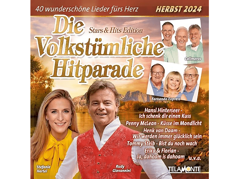 VARIOUS - Die Volkstümliche Hitparade Herbst 2024 (CD) von TELAMO
