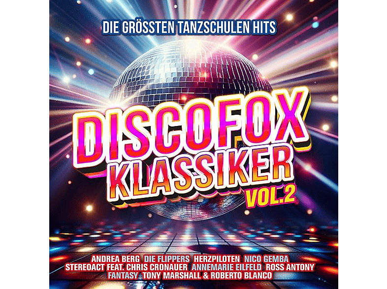 VARIOUS - Discofox Klassiker Vol.2:Die größten Tanzschulen H (CD) von TELAMO