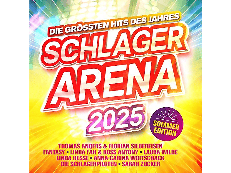 VARIOUS - Schlager Arena 2025:Sommer Edition-Die größten Hit (CD) von TELAMO