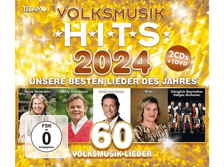 VARIOUS - Volksmusik Hits 2024 (CD + DVD Video) von TELAMO