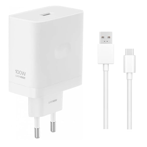 100W SUPERVOOC Charge Ladegerät für Original Oppo Schnellladegerät USB C Ladekabel Netzteil Adapter für Oppo Find X7 X7 Ultra X6 X6 Pro X5 X5 Pro X3 X2 N3 N2 Oppo Reno 11 10 9 8 7 von TELEFONMAX