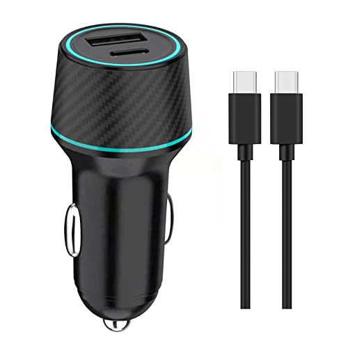 30W+18W Autoladegerät USB C 12V/24V Zigarettenanzünder Schnellladefunktion Ladekabel Kfz Adapter Schnellladegerät für Google Pixel 8 8Pro 7 7 Pro 6 6a 6Pro Pixel 5 5a 5G 4 4a 4a 5G 4XL von TELEFONMAX