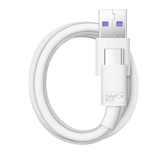 5A SUPERCHARGE Ladekabel für Original Huawei USB Typ C Datenkabel für Huawei P50 P40 P40 Pro P30 P30 lite New Edition P30 Pro P20 P20 Pro P10 P9 Honor 90 80 70 60 50 40 Magic6 5 5Pro 4 4Pro von TELEFONMAX