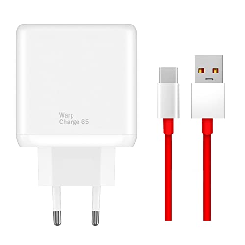 65W WARPCHARGE Ladegerät für Original Oneplus WC1007A31JH Netzteil USB C Ladekabel Adapter für OnePlus Nord 2 5G Nord N100 N200 5G OnePlus 11 11R 10 10Pro 9 9Pro 8 8T 8Pro 7 7 Pro 7T 7T Pro von TELEFONMAX