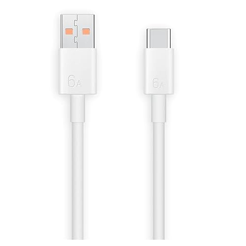 66W SUPERCHARGE Usb C Ladekabel für Original Honor 1.5M 6A Ladekabel Datenkabel USB A zu C Schnellladekabel für Honor Magic6 6Pro 6Lite 5 5 Pro 4 Honor 90 80 70 60 50 MagicPad 13 Honor Pad X9 X8 von TELEFONMAX