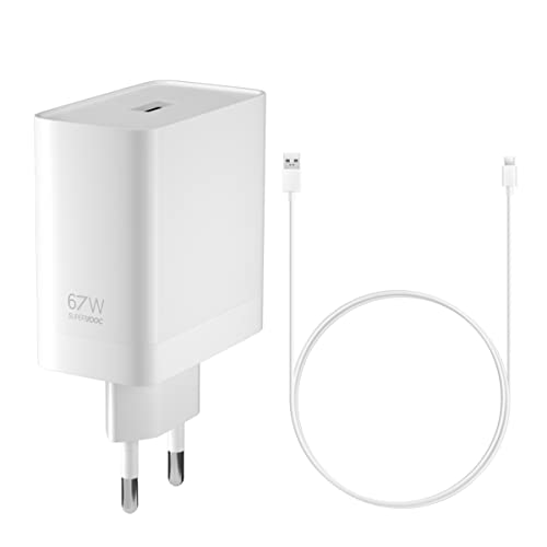 67W Original SUPERVOOC Adapter Ladegerät USB C Ladekabel Schnellladegerät Netzteil für Oppo Find X5 X5 Pro X3 X3 Pro X3 Neo X2 X2 Pro Find N2 Flip Reno 9 8 8Pro A54s A53A96 A76 A74 A16 von TELEFONMAX