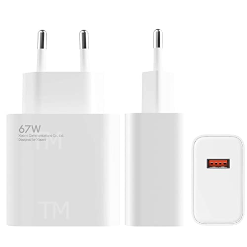 67W TURBOCHARGE Ladegerät kompatibel Original für Xiaomi MDY-12-EH Netzteil Xiaomi Poco X4 X4 Pro X3 X3 Pro Poco F4 GT Redmi Note 12 11 11X 10 10 Pro, mi 13 Mi 12 12X Mi 11 Mi 11 Ultra von TELEFONMAX