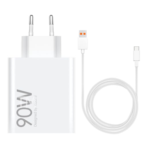 90W Turbocharger Ladegerät für Original Xiaomi MDY-15-EK 6A USB C Ladekabel Schnellladegerät Adapter für Xiaomi Mi13 13Pro 13 Ultra Mi12 12 Pro Mi11 11 Ultra Redmi Note 12 11 10 Poco F5 F4 X5 X4 X3 von TELEFONMAX