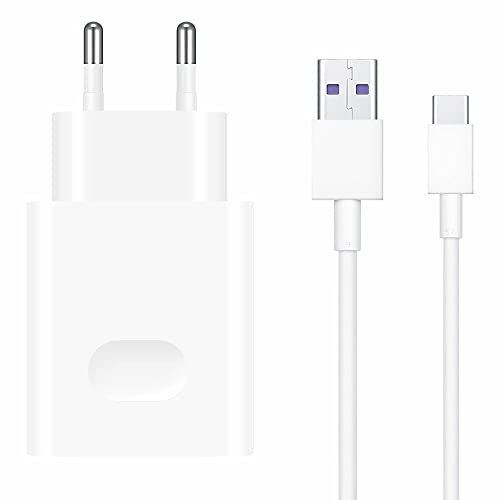 Für Original Honor Supercharge 40W Ladegerät Schnellladegerät mit USB C 1.5M Ladekabel Adapter für Honor 90 80 70 60 50 Honor X8 X7 X6 X5 Magic5 4 3 Huawei P60 P50 P40 P30 Pro P30 P20 von TELEFONMAX