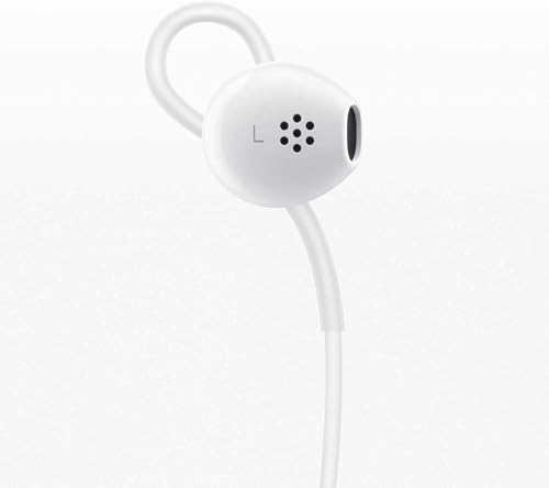In Ear Headset für Google Pixel 9 9Pro 9a 8 8Pro 8a 7 7Pro 7a 6 6a USB Typ C kabelgebundenes digitales Ohrhörer-Headset mit Assistent und In-Ear- Kopfhörer für Pixel-Telefone, Weiß, S GA00485 von TELEFONMAX
