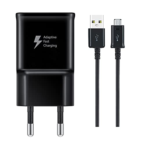 Ladegerät für Samsung Datenkabel Micro Usb 1.5M Ladekabel Adapter für Samsung Galaxy S7 S7 Edge S6 S5 S4 A11 A01 A02 A10 M10 A6 A6+ 2018 J4+ J6+ J3 J5 J7 A3 A5 A7 (2018) Xcover4 3 schwarz von TELEFONMAX