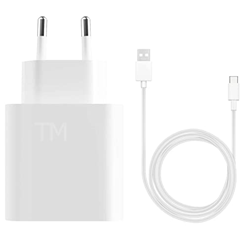 Ladegerät kompatibel für Original Xiaomi 33W Turbo Charge Netzteil MDY-11-EZ USB C 1.5 M Ladekabel für Xiaomi Redmi Note 12 11 10 Mi 13 12 11 von TELEFONMAX