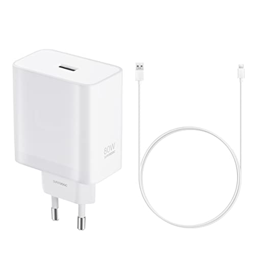 Original Super VOOC 80W,Supert Dart Charge Schnellladegerät Netzteil USB C Ladekabel für Oppo Find X5 X5 Pro X3 X3 Pro X2 X2 Pro, Oneplus 10 Pro 9 9Pro 9R Nord Ce, Realme GT2 GT 2 Neo 9 9Pro von TELEFONMAX