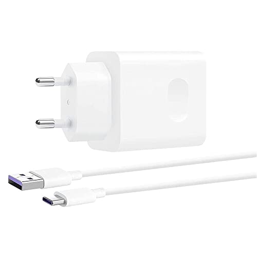 Supercharge für Original Huawei Ladegerät Schnellladegerät CP404 22.5W mit USB C 1Meter Ladekabel für Huawei P40 P40 Pro P30 Pro P30 P30 lite P20 P20 Pro Honor 70 60 50 Nova 10 10 Pro 9 9Pro 8 7 von TELEFONMAX