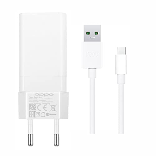 Vooc Schnellladegerät für Original Oppo 20W AK779 Dash Adapter Netzteil mit USB C Ladekabel für Oppo Find X5 X5 Pro X3 X3 Pro X3 Neo X3 Lite X2 X2 Pro Neo X2 Lite A92 A91 A72 A52 Reno 6 6 Pro 5 4 von TELEFONMAX