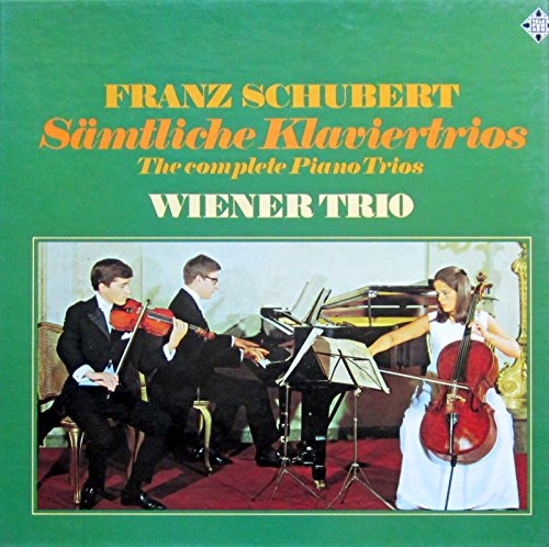 Schubert: Sämtliche Klaviertrios [Vinyl Schallplatte] [2 LP Box-Set] von TELEFUNKEN