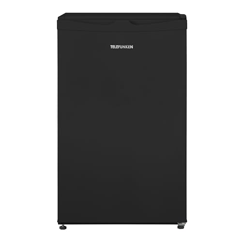TELEFUNKEN Kühlschrank mit Gefrierfach (nur für Eiswürfel) | Freistehend | 89 Liter Nutzinhalt | Kühlschrank klein mit Gemüsefach | LED-Beleuchtung | Türanschlag wechselbar | CF-33-101-B2 schwarz TELEFUNKEN Kühlschrank mit Gefrierfach (nur für Eiswürfel) | Freistehend | 89 Liter Nutzinhalt | Kühlschrank klein mit Gemüsefach | LED-Beleuchtung | Türanschlag wechselbar | CF-33-101-B2 schwarz von TELEFUNKEN