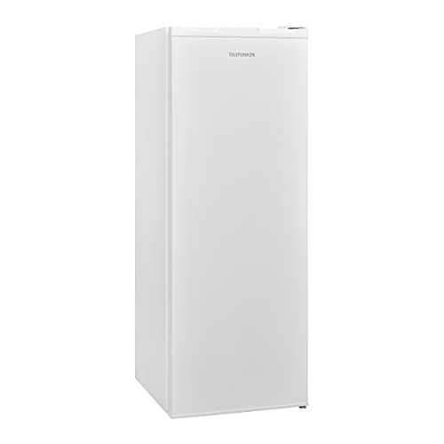 TELEFUNKEN Kühlschrank ohne Gefrierfach 255 Liter | Standkühlschrank groß | Vollraumkühlschrank freistehend mit Gemüsefach | LED-Beleuchtung | Türanschlag wechselbar | KTFK265FW2 weiß von TELEFUNKEN