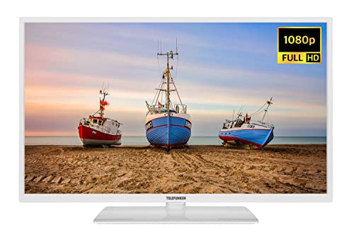 TELEFUNKEN XF32N550M-W 32 Zoll Fernseher (Full HD, Triple-Tuner) weiß [2023] von TELEFUNKEN