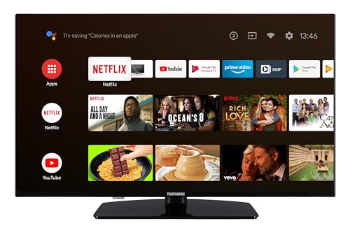 Telefunken Android TV 40 Zoll Fernseher (Full HD Smart TV, HDR, Triple-Tuner, Bluetooth) XF40AN750M von TELEFUNKEN