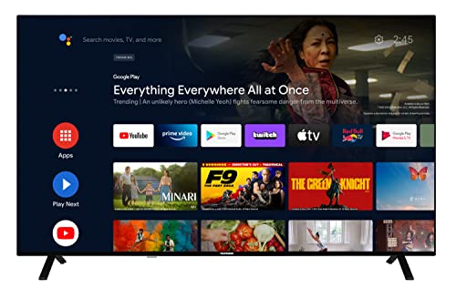 Telefunken Android TV 65 Zoll Fernseher (4K UHD Smart TV, HDR Dolby Vision, Triple-Tuner, Dolby Atmos) XU65AN751S von TELEFUNKEN
