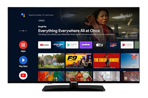 Telefunken Fernseher 50 Zoll Android Smart TV (4K UHD, HDR Dolby Vision, Triple-Tuner, Bluetooth, Dolby Atmos) D50U750X2CWI von TELEFUNKEN