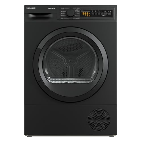Telefunken T-WP8-202-DI Trockner, 8 kg Wärmepumpentrockner mit 15 Programmen, A+++, 176 kWh/Jahr, Knitterschutz & Startzeitvorwahl, Dark Inox Telefunken T-WP8-202-DI Trockner, 8 kg Wärmepumpentrockner mit 15 Programmen, A+++, 176 kWh/Jahr, Knitterschutz & Startzeitvorwahl, Dark Inox von TELEFUNKEN