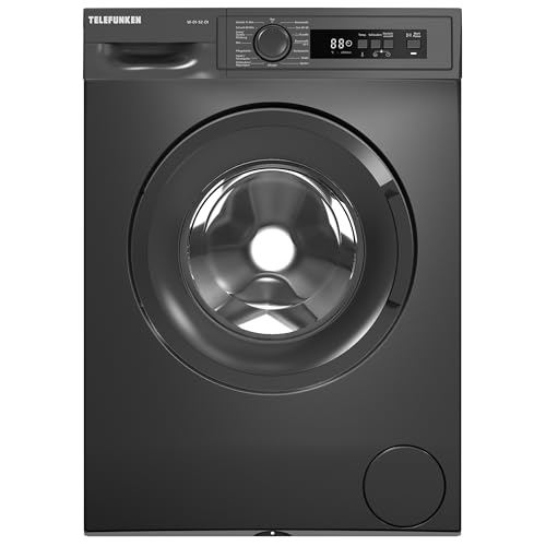 Telefunken W-01-52-DI Waschmaschine 5 kg | Frontlader | 1000 U/Min | 15 Programme | Mengenautomatik & Überlaufschutz | Startzeitvorwahl | dark-inox Telefunken W-01-52-DI Waschmaschine 5 kg | Frontlader | 1000 U/Min | 15 Programme | Mengenautomatik & Überlaufschutz | Startzeitvorwahl | dark-inox von TELEFUNKEN